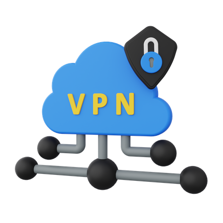 Vpn  3D Icon