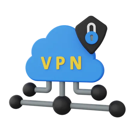 Vpn  3D Icon