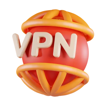 Vpn  3D Icon