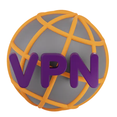 Vpn  3D Icon