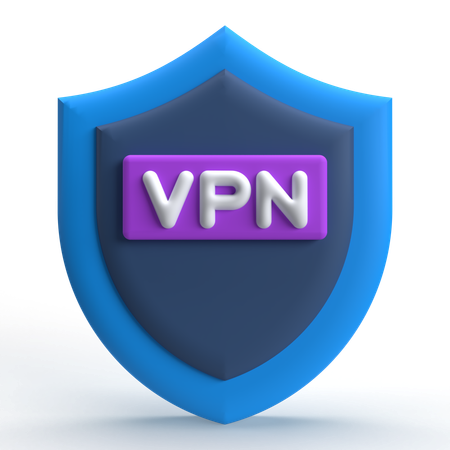 VPN  3D Icon