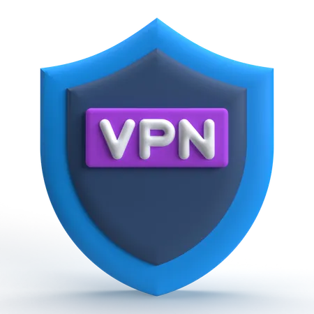 VPN  3D Icon