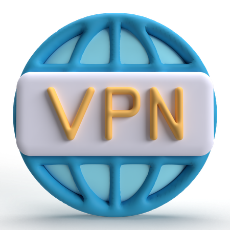 VPN  3D Icon