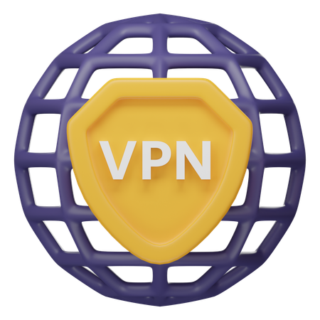 Vpn  3D Icon