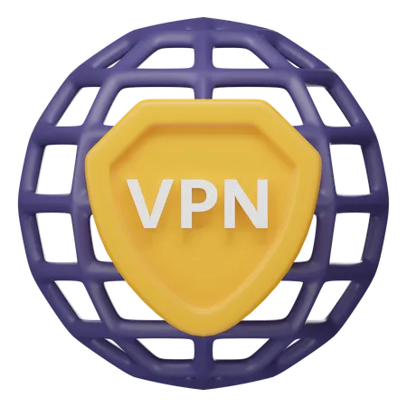 Vpn  3D Icon