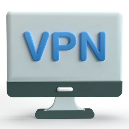 VPN  3D Icon