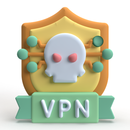 VPN  3D Icon