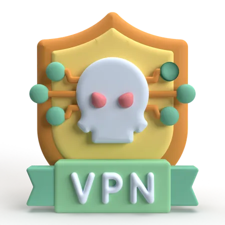 VPN  3D Icon