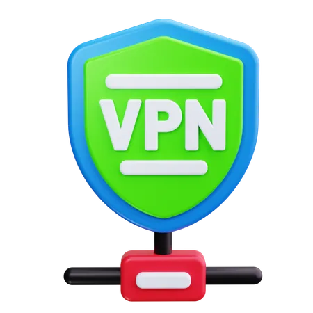 VPN  3D Icon