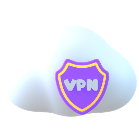 VPN  3D Icon