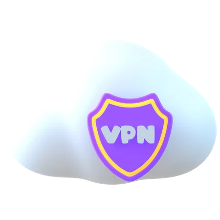 VPN  3D Icon