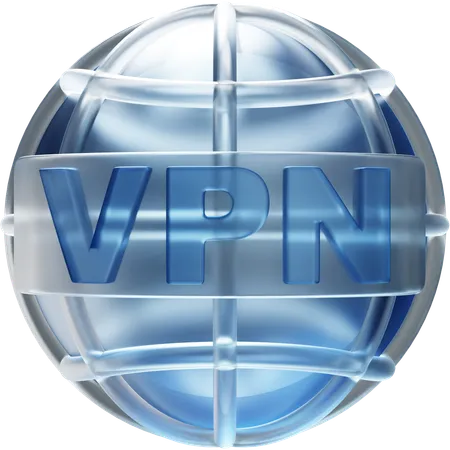 VPN  3D Icon