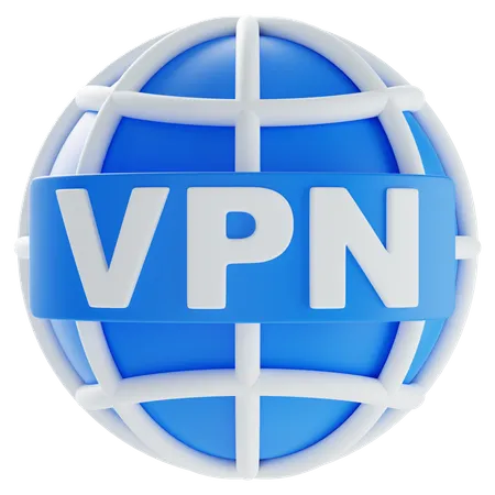 VPN  3D Icon