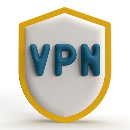 VPN  3D Icon