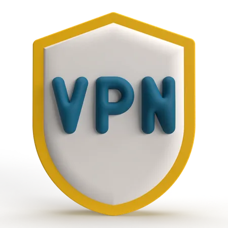 VPN  3D Icon