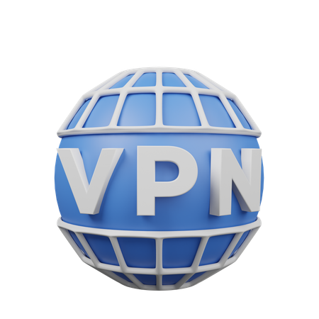 Vpn  3D Icon