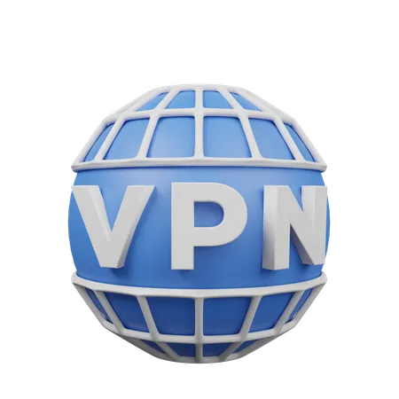 Vpn  3D Icon