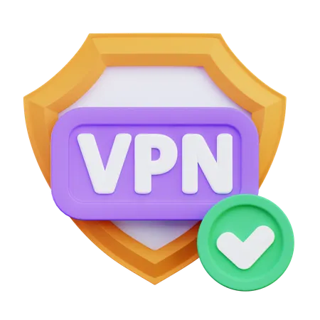 Vpn  3D Icon