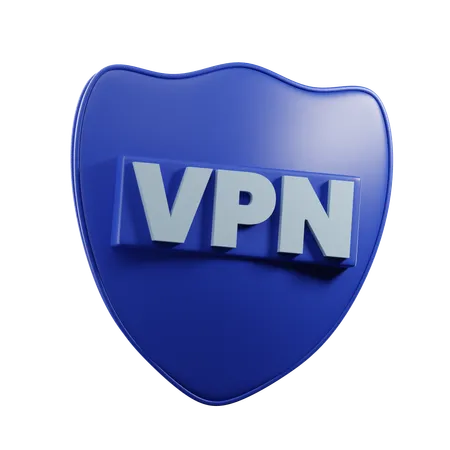 VPN  3D Icon