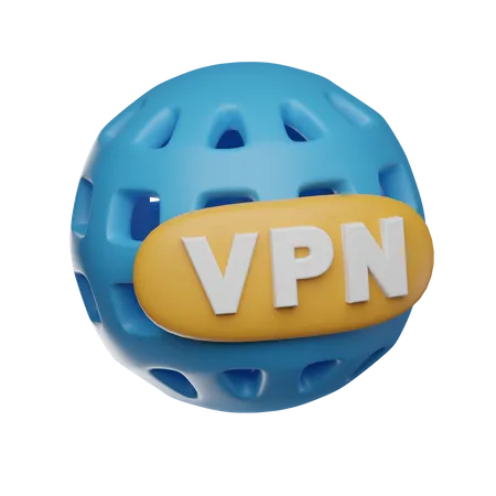 Vpn  3D Icon