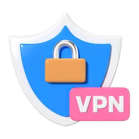 VPN  3D Icon