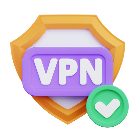 Vpn  3D Icon