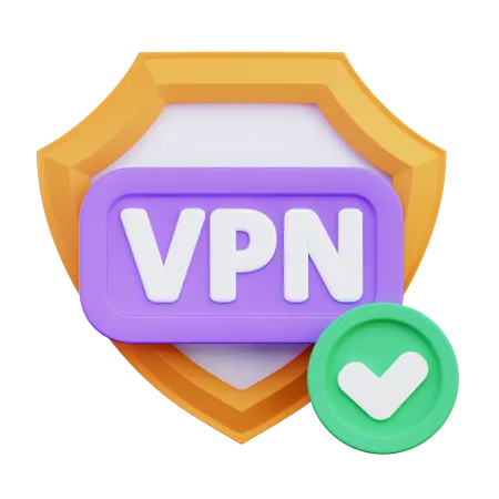 Vpn  3D Icon