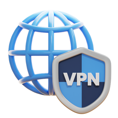 VPN  3D Icon