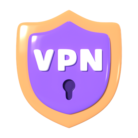 VPN  3D Icon