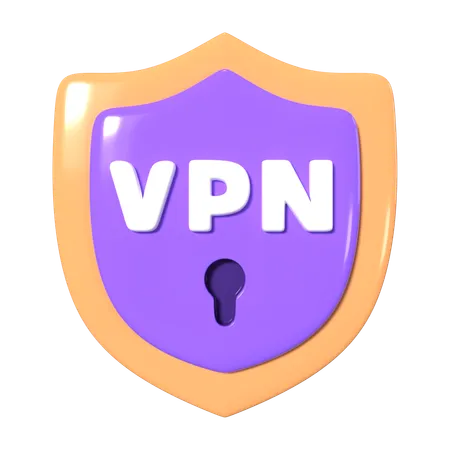 VPN  3D Icon