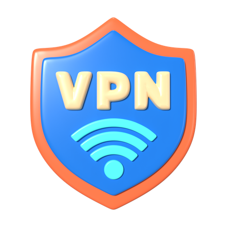 VPN  3D Icon