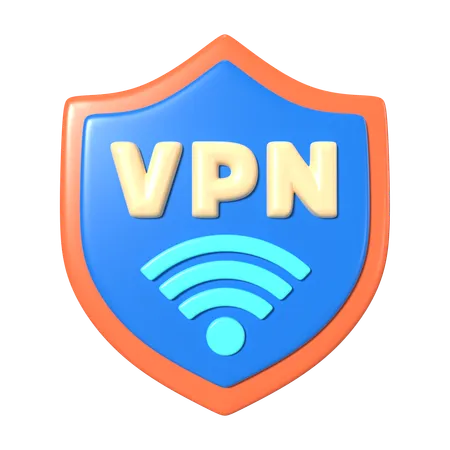 VPN  3D Icon