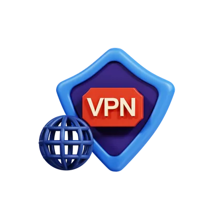 Vpn  3D Icon