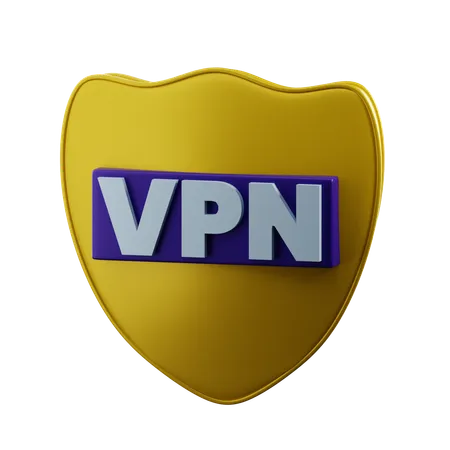 VPN  3D Icon