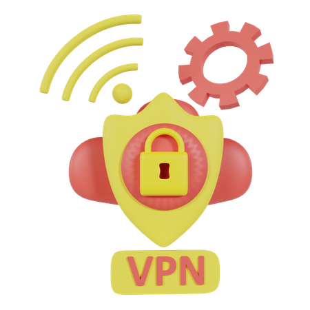 Vpn  3D Icon