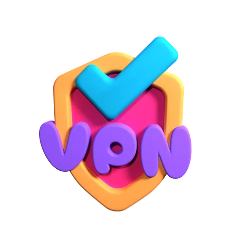 Vpn  3D Icon