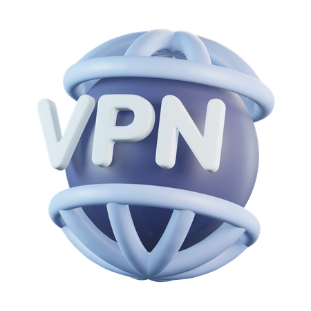 VPN  3D Icon