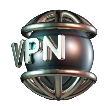 VPN  3D Icon