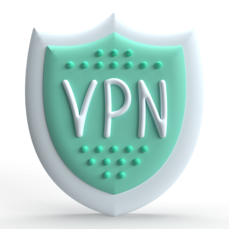 VPN  3D Icon