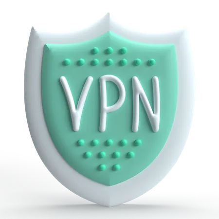 VPN  3D Icon