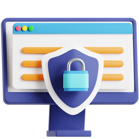 VPN  3D Icon