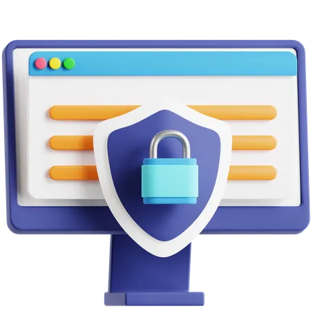 VPN  3D Icon