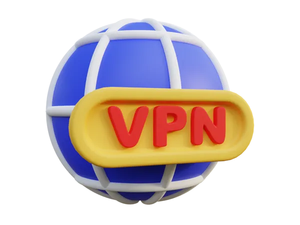 Vpn  3D Icon