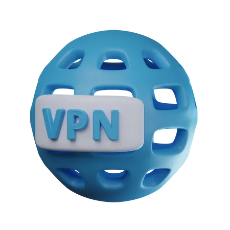 Vpn  3D Icon