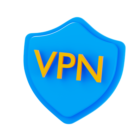 VPN  3D Icon