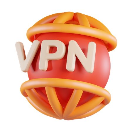 VPN  3D Icon