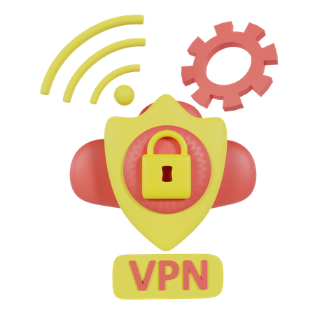 Vpn  3D Icon