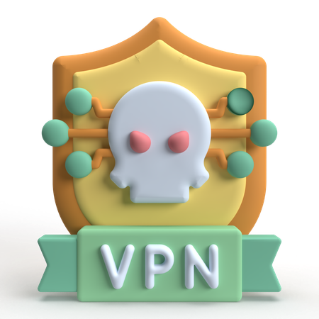 VPN  3D Icon