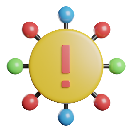 VPN-Alarm  3D Icon