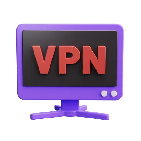Vpn Network  3D Icon